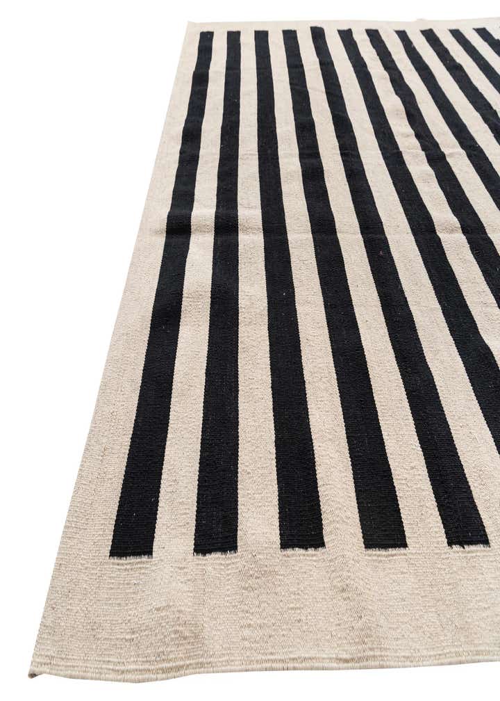 6' 6 x 9' 8 Hand Woven Kilim Modern Wool Rug