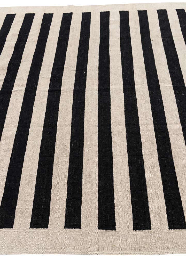 6' 6 x 9' 8 Hand Woven Kilim Modern Wool Rug
