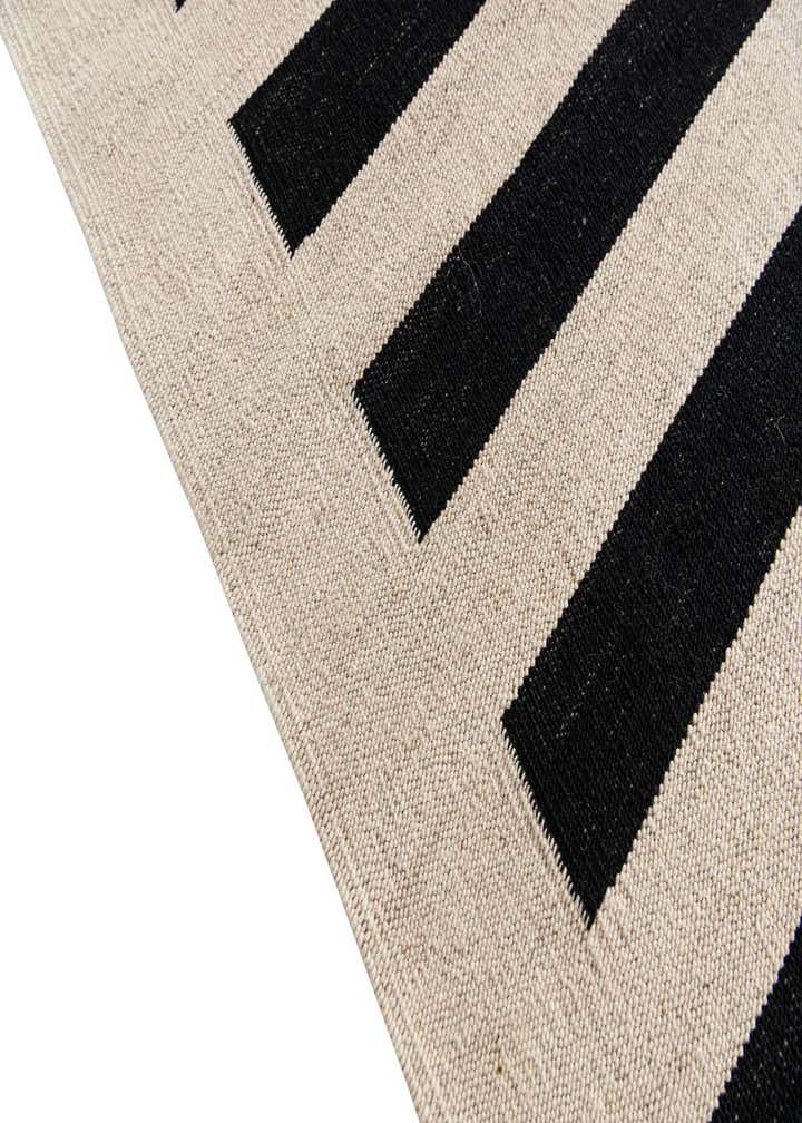 6' 6 x 9' 8 Hand Woven Kilim Modern Wool Rug