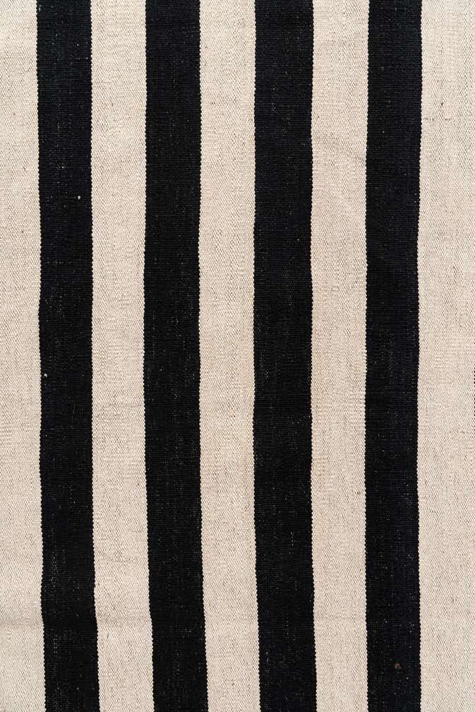 6' 6 x 9' 8 Hand Woven Kilim Modern Wool Rug