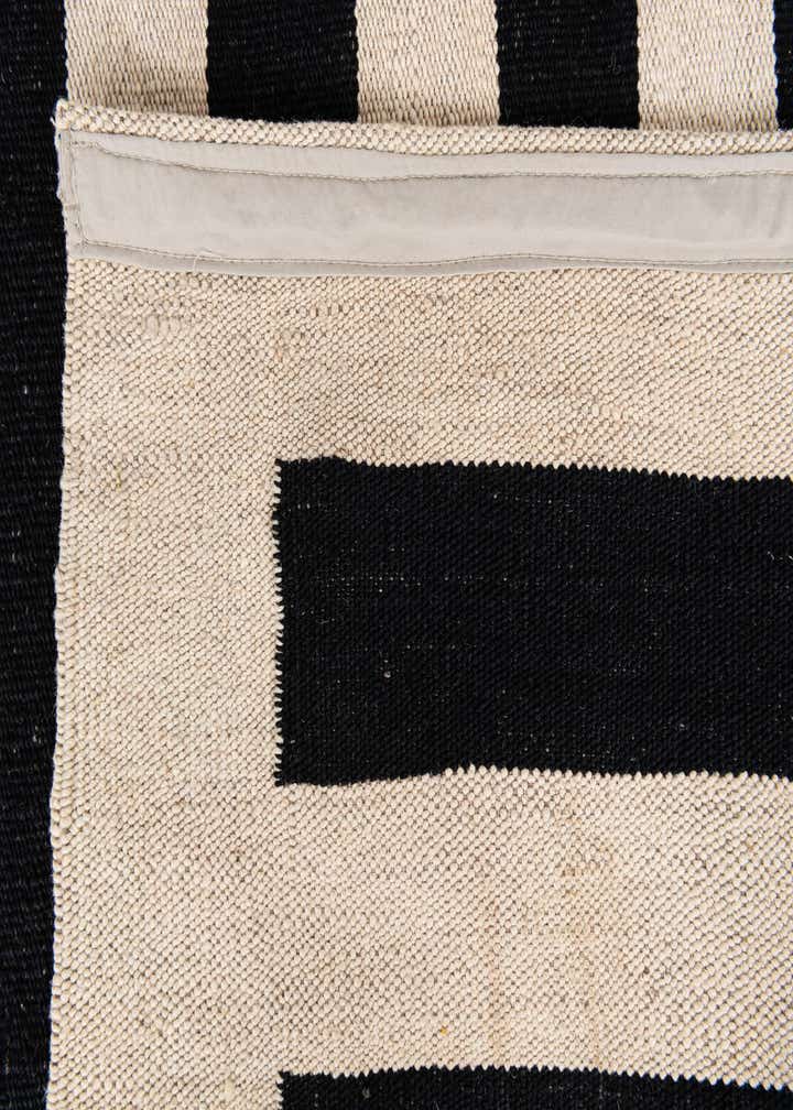 6' 6 x 9' 8 Hand Woven Kilim Modern Wool Rug