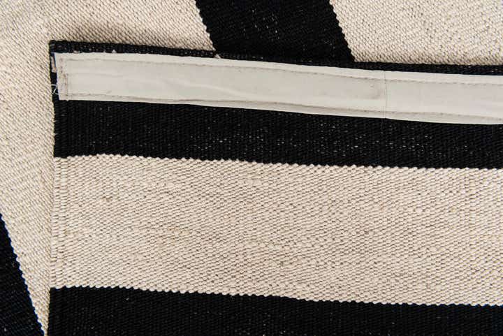 6' 7 x 8' 7 Hand Woven Kilim Modern Wool Rug