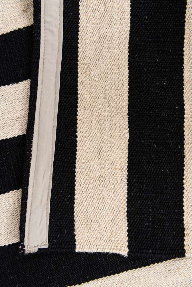 6' 9 x 9' 8 Hand Woven Kilim Modern Wool Rug