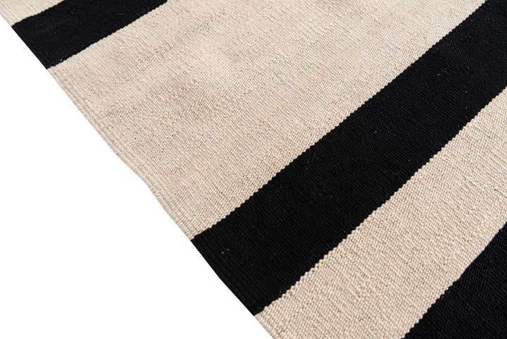 6' 7 x 9' 10 Hand Woven Kilim Modern Wool Rug