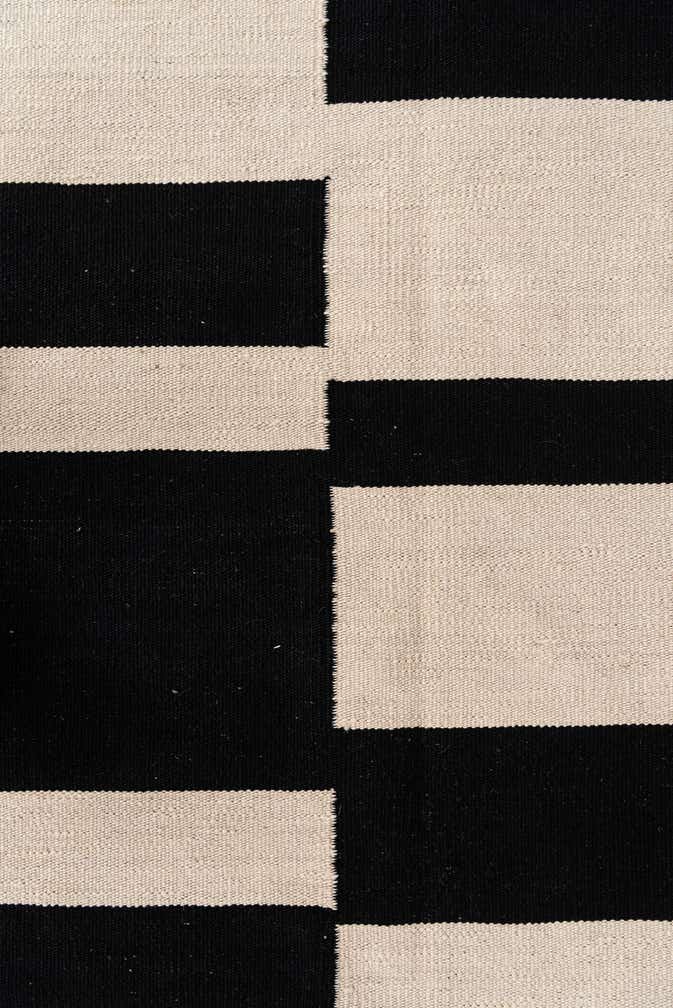 6' 7 x 9' 10 Hand Woven Kilim Modern Wool Rug