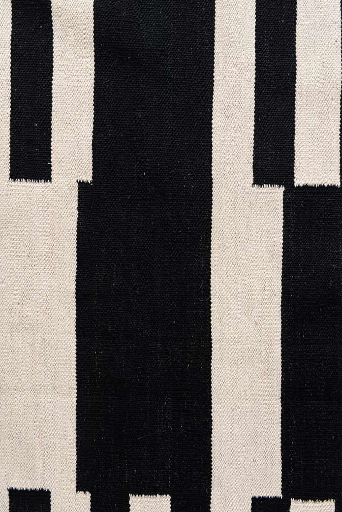 4' 8 x 6' 6 Hand Woven Kilim Modern Wool Rug