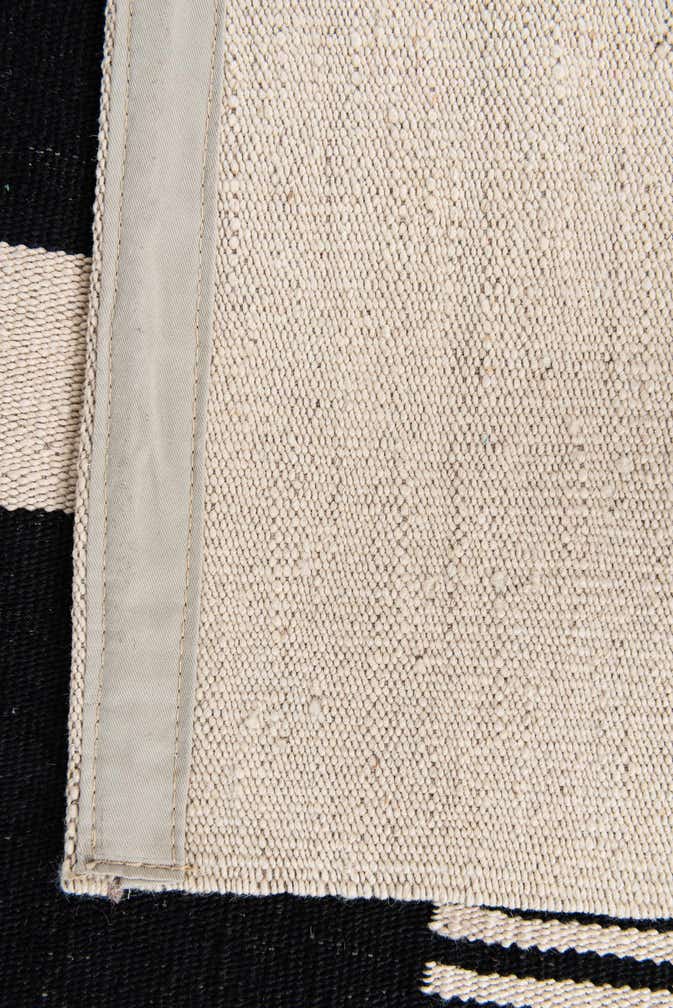 4' 8 x 6' 6 Hand Woven Kilim Modern Wool Rug