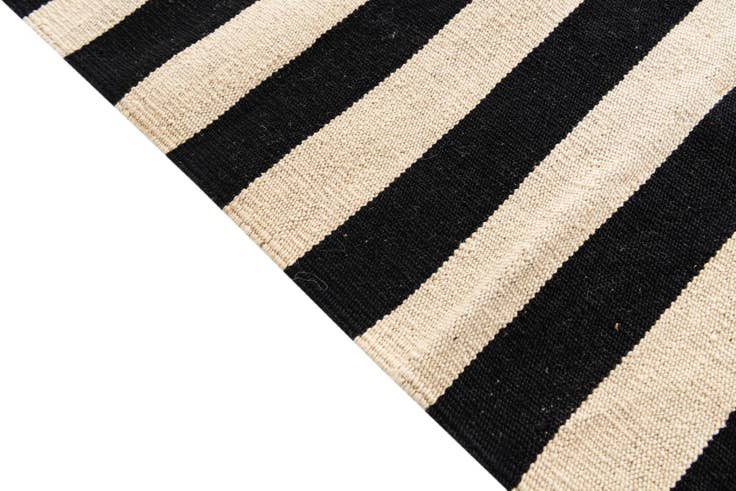 Detail image of 4' 7 x 6' 5 Hand Woven Kilim Modern Wool Rug