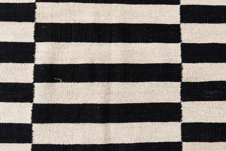 4' 2 x 5' 10 Hand Woven Kilim Modern Wool Rug