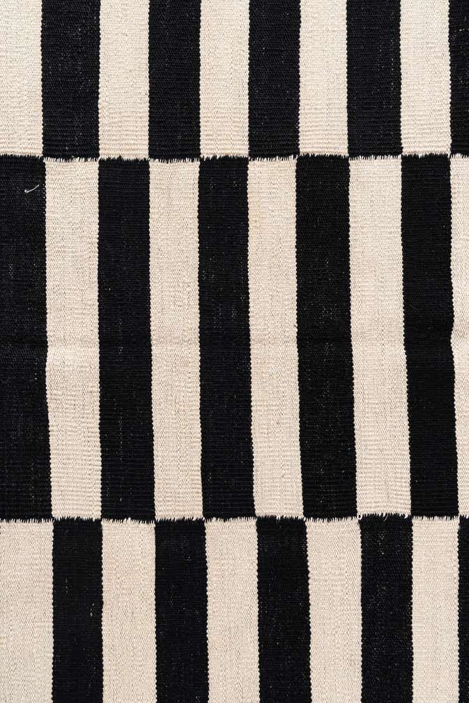 4' 3 x 5' 10 Hand Woven Kilim Modern Wool Rug