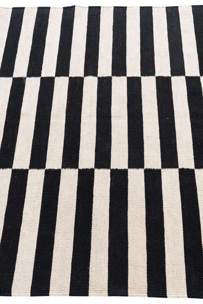4' 2 x 5' 10 Hand Woven Kilim Modern Wool Rug