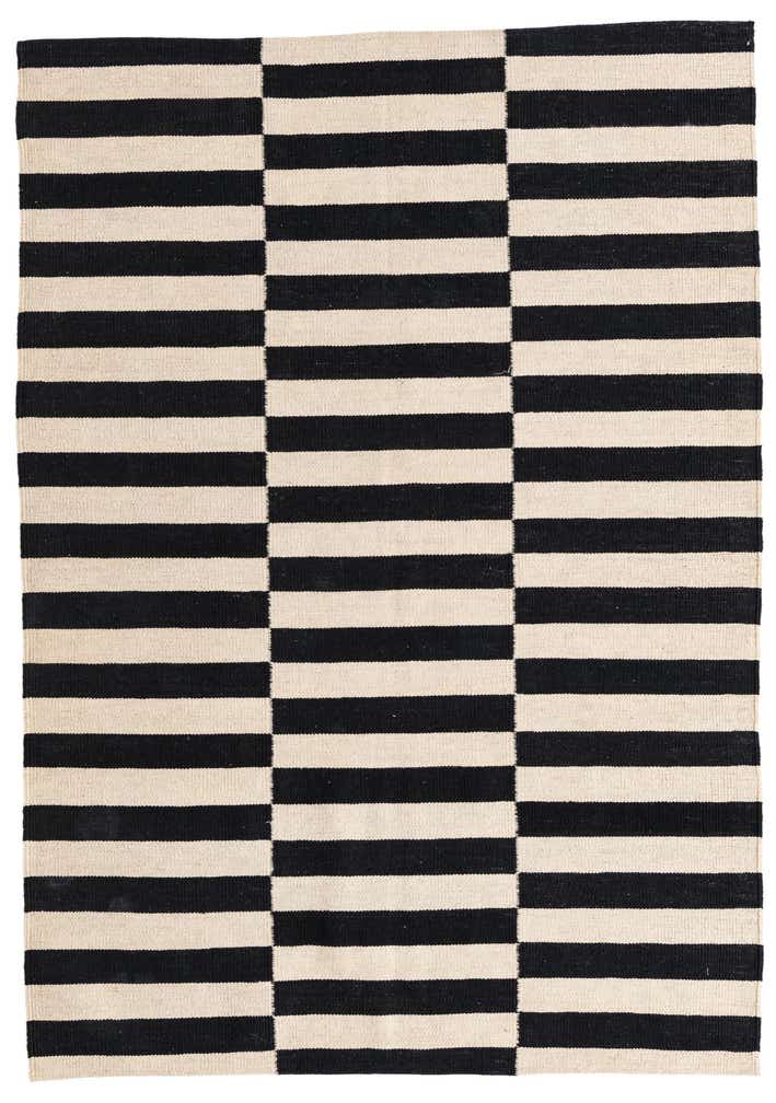 4' 2 x 5' 10 Hand Woven Kilim Modern Wool Rug