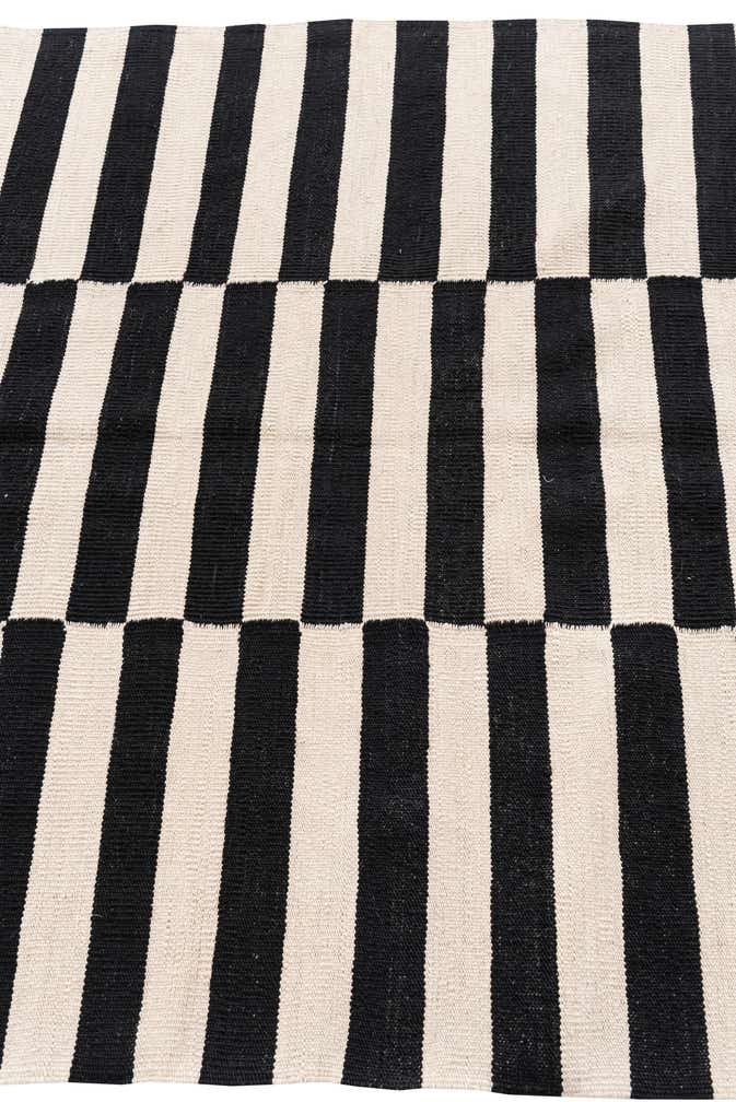 4' 3 x 5' 10 Hand Woven Kilim Modern Wool Rug