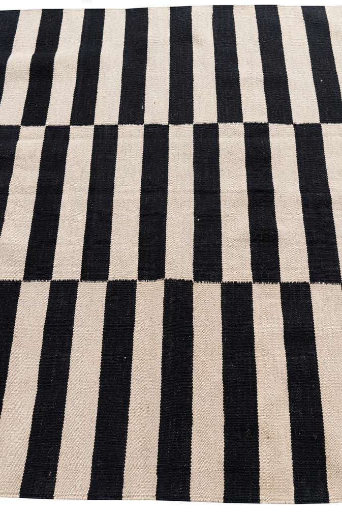 4' 2 x 5' 10 Hand Woven Kilim Modern Wool Rug