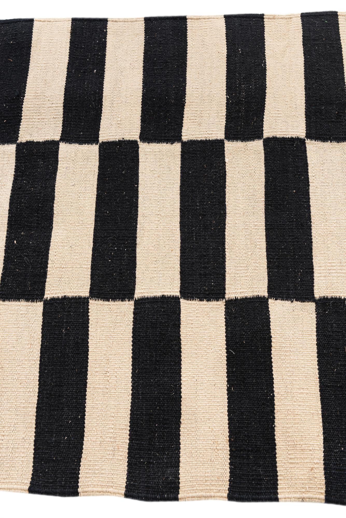 80cm x 120cm Tejido a mano Kilim Modern Alfombra Lana