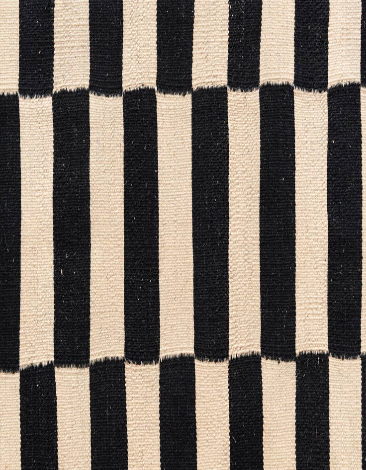 Detail image of 2' 7 x 4'  Hand Woven Kilim Modern Wool Rug