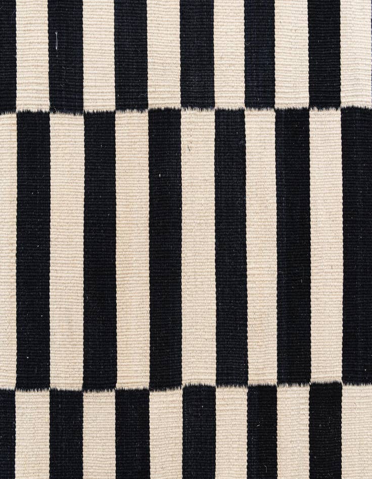 Detail image of 2' 8 x 4'  Hand Woven Kilim Modern Wool Rug
