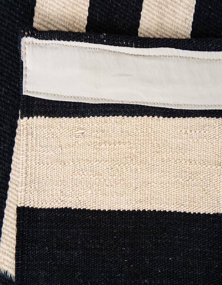 Detail image of 2' 8 x 4'  Hand Woven Kilim Modern Wool Rug