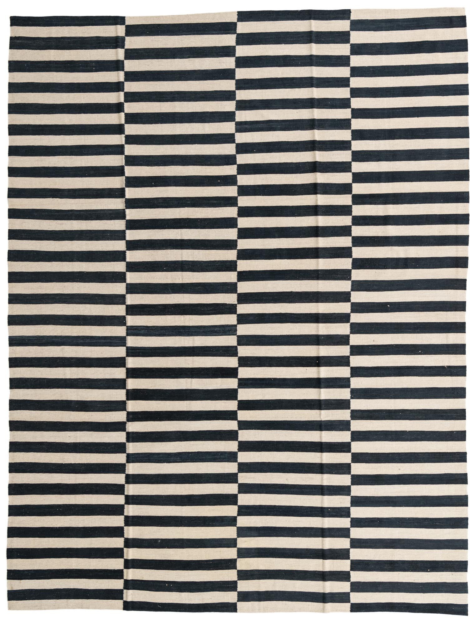 8' 6 x 11' 2 Hand Woven Kilim Modern Wool Rug