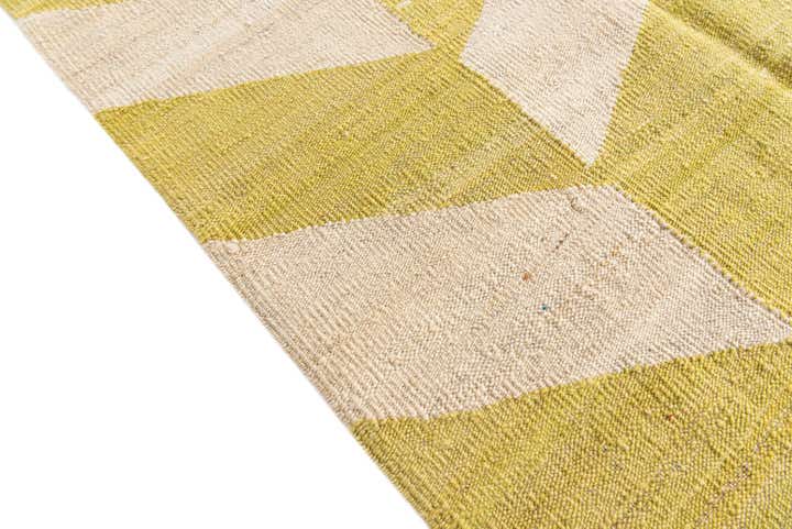 10' x 13' Hand Woven Kilim Modern Wool Rug