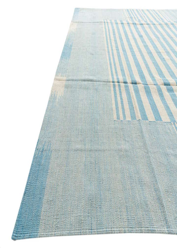 8' 1 x 9' 6 Hand Woven Kilim Modern Wool Rug