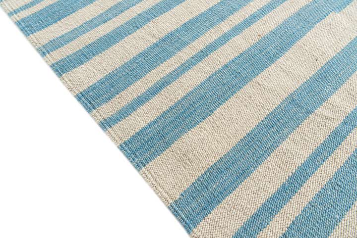 8' 1 x 9' 6 Hand Woven Kilim Modern Wool Rug