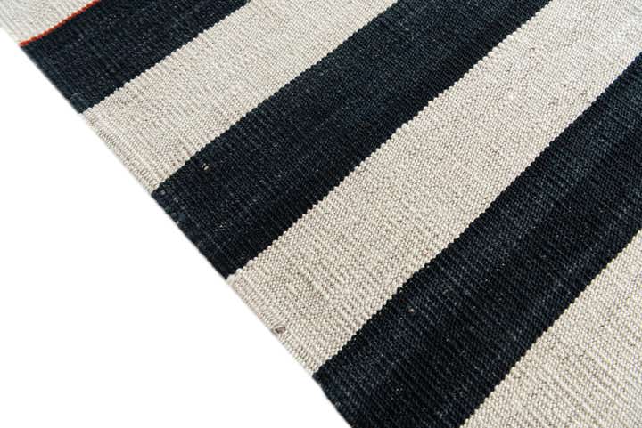 8' 7 x 9' 6 Hand Woven Kilim Modern Wool Rug
