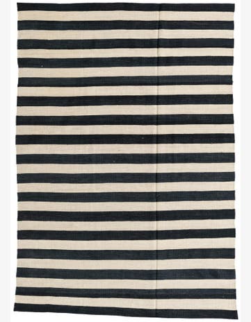 5' 6 x 8' Hand Woven Kilim Modern Wool Rug