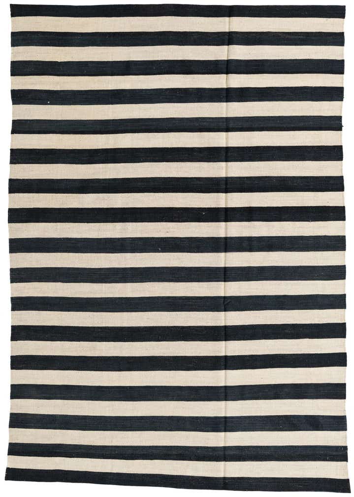 5' 6 x 8' Hand Woven Kilim Modern Wool Rug