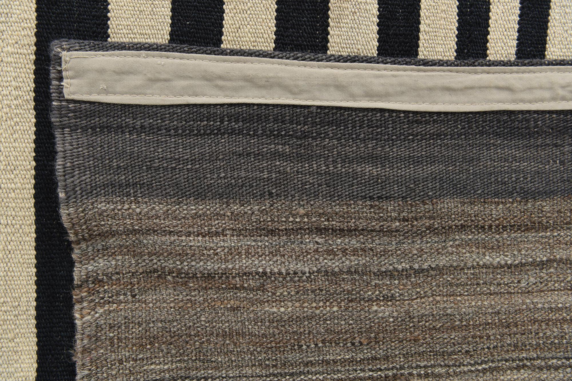 8' 3 x 9' 10 Hand Woven Kilim Modern Wool Rug