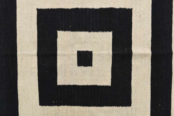 8' x 10' Hand Woven Kilim Modern Wool Rug