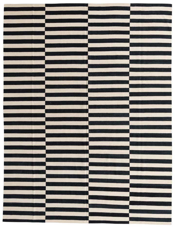 8' 6 x 11' 2 Hand Woven Kilim Modern Wool Rug