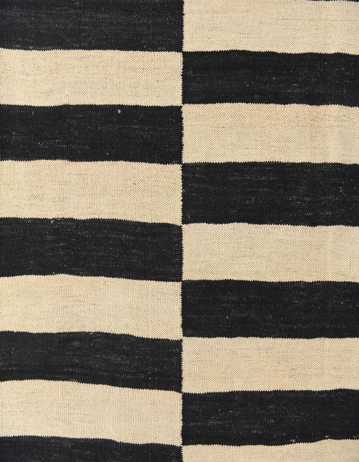 Detail image of 10' 6 x 12' 10  Hand Woven Kilim Modern Wool Rug