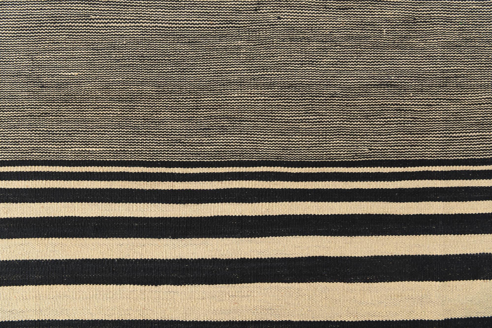 8' 2 x 9' 9 Hand Woven Kilim Modern Wool Rug