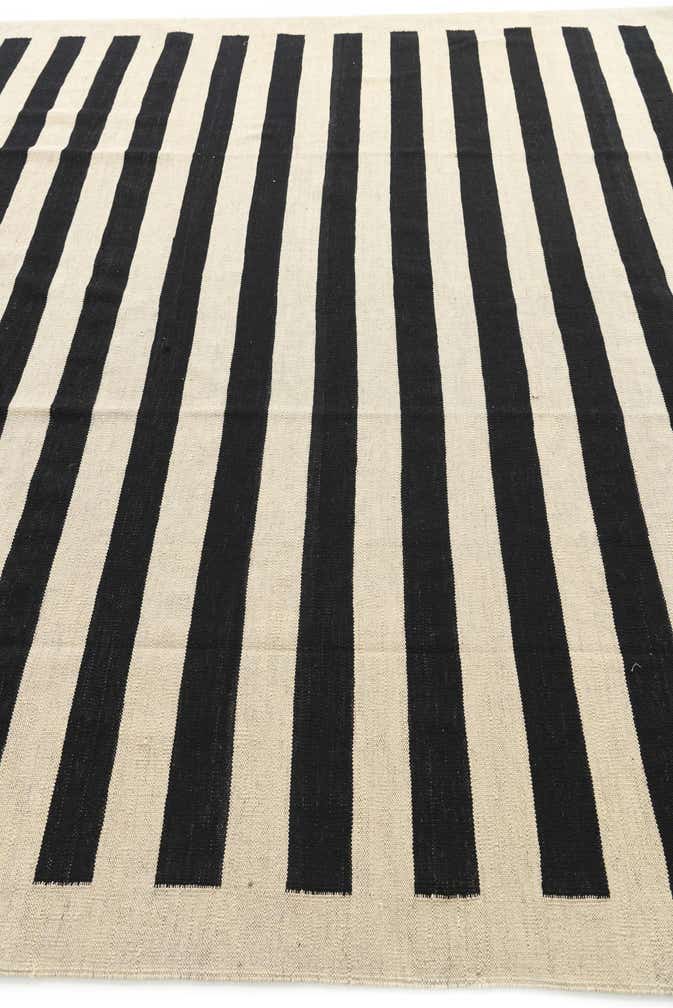 8' 2 x 9' 8 Hand Woven Kilim Modern Wool Rug