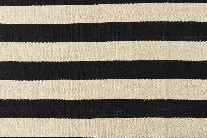 8' 2 x 9' 8 Hand Woven Kilim Modern Wool Rug