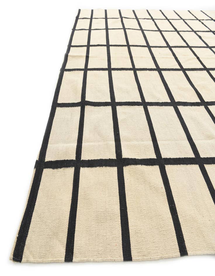 Detail image of 8' 3 x 9' 9  Hand Woven Kilim Modern Wool Rug
