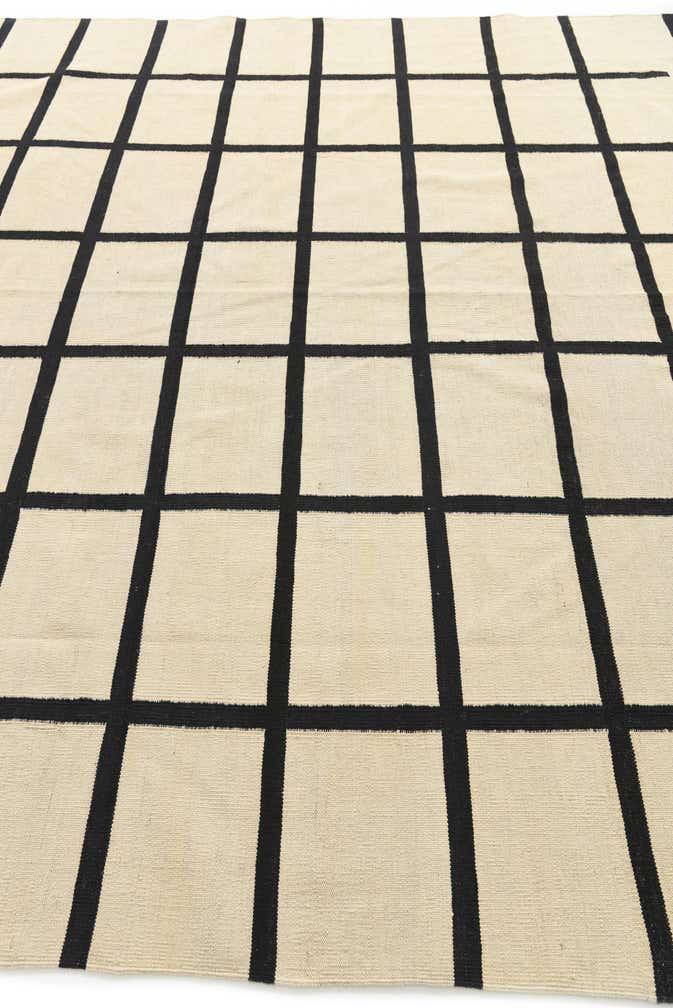 8' 3 x 9' 9 Hand Woven Kilim Modern Wool Rug