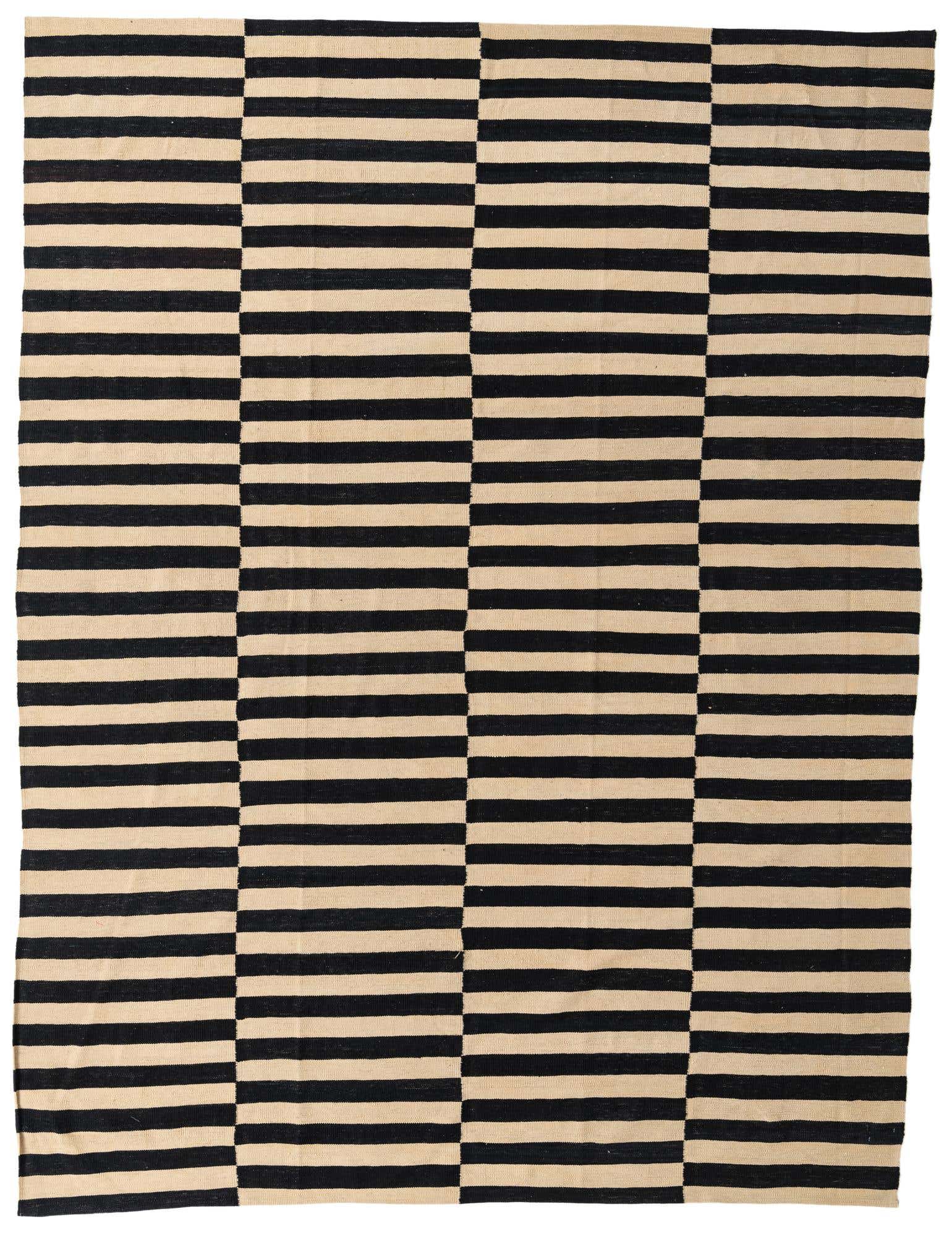 8' 5 x 11' 2 Hand Woven Kilim Modern Wool Rug