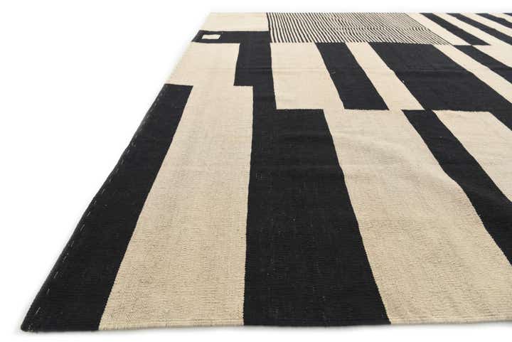 8' 9 x 11' 3 Hand Woven Kilim Modern Wool Rug
