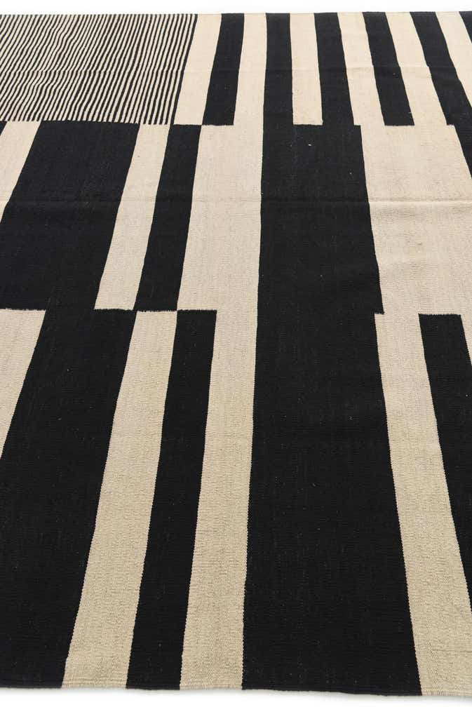 8' 9 x 11' 3 Hand Woven Kilim Modern Wool Rug