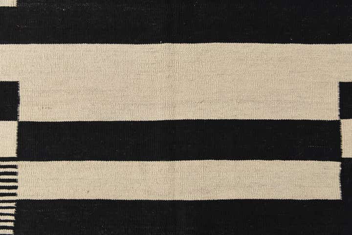 8' 9 x 11' 3 Hand Woven Kilim Modern Wool Rug