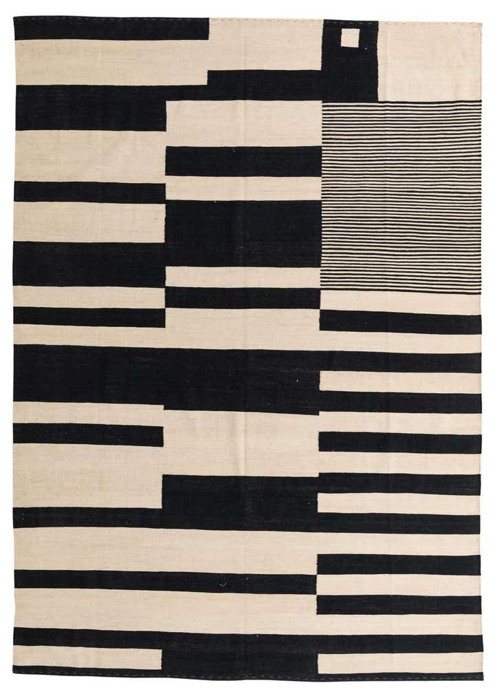 8' 9 x 11' 3 Hand Woven Kilim Modern Wool Rug