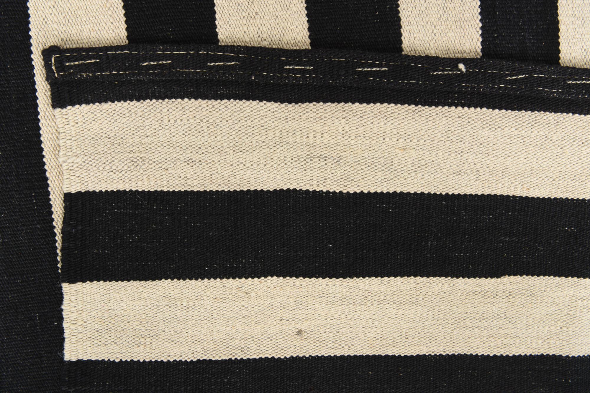 8' 3 x 11' 1 Hand Woven Kilim Modern Wool Rug