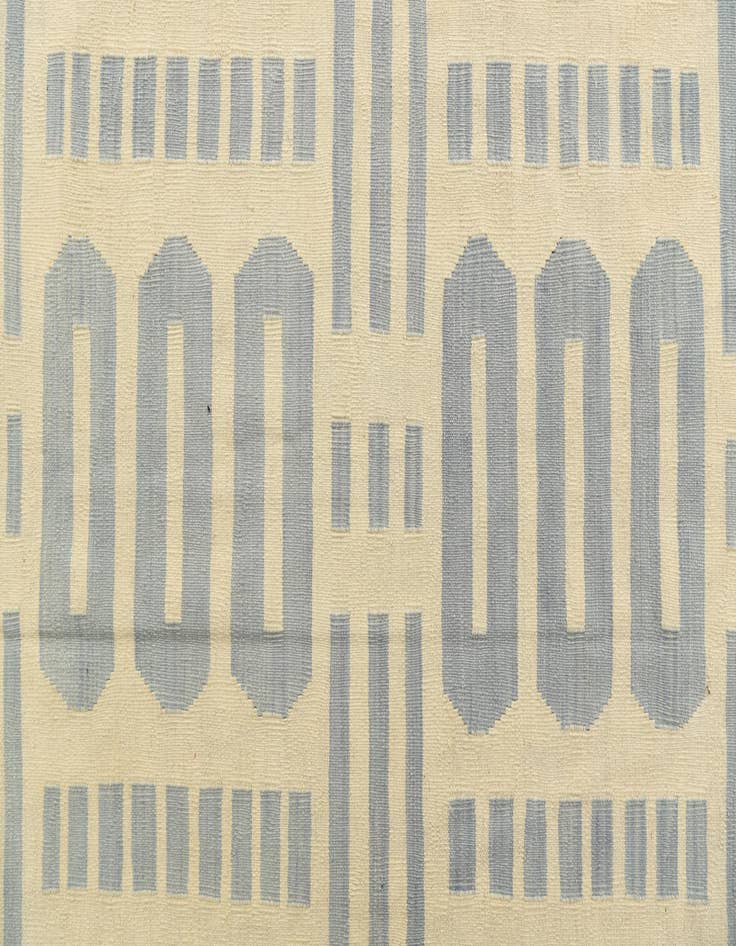 Detail image of 6' 6 x 9' 5  Hand Woven Kilim Modern Wool Rug