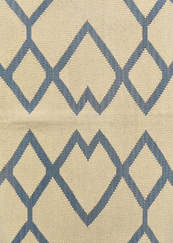 6' 10 x 9' 6 Hand Woven Kilim Modern Wool Rug