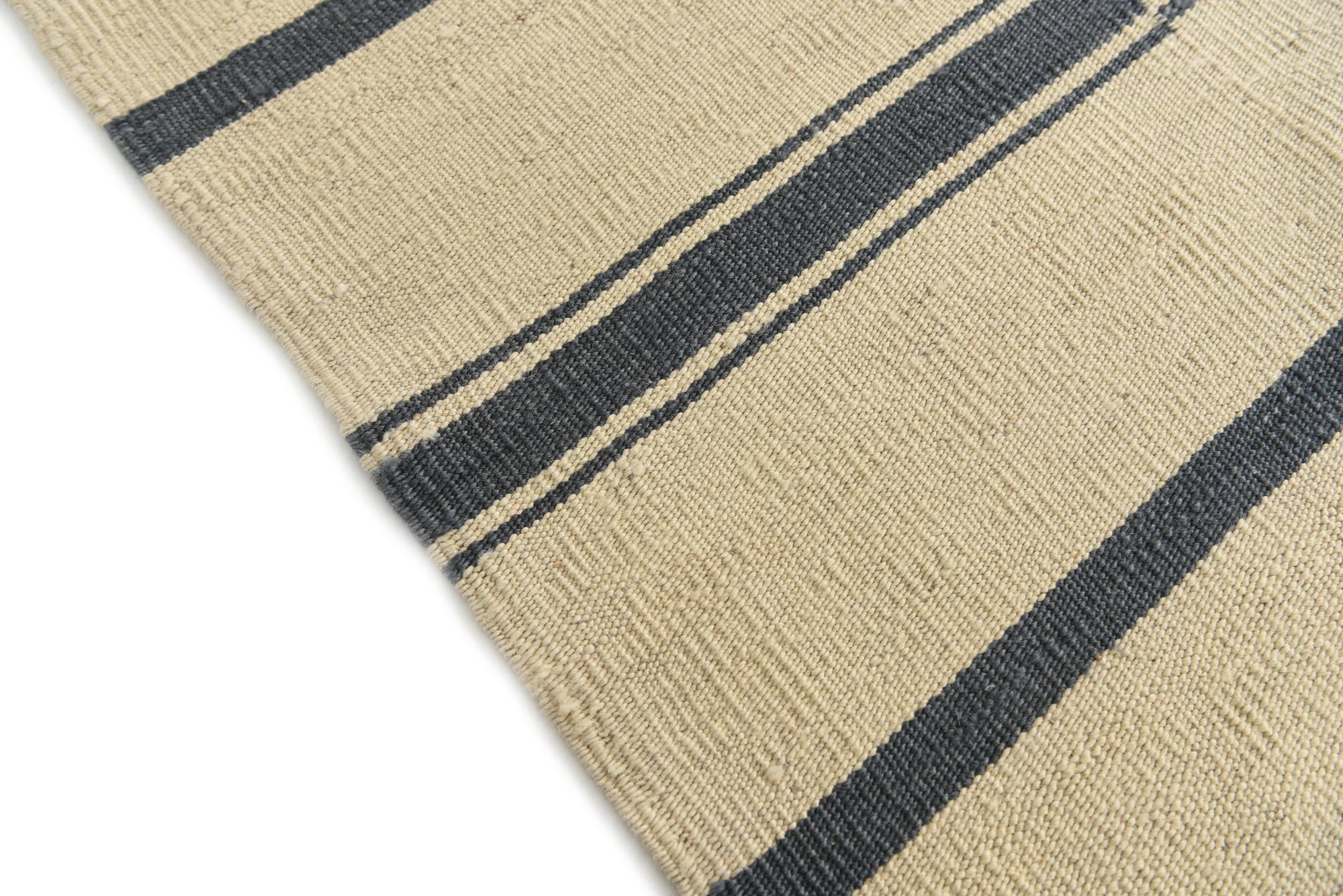 7' 3 x 9' 2 Hand Woven Kilim Modern Wool Rug