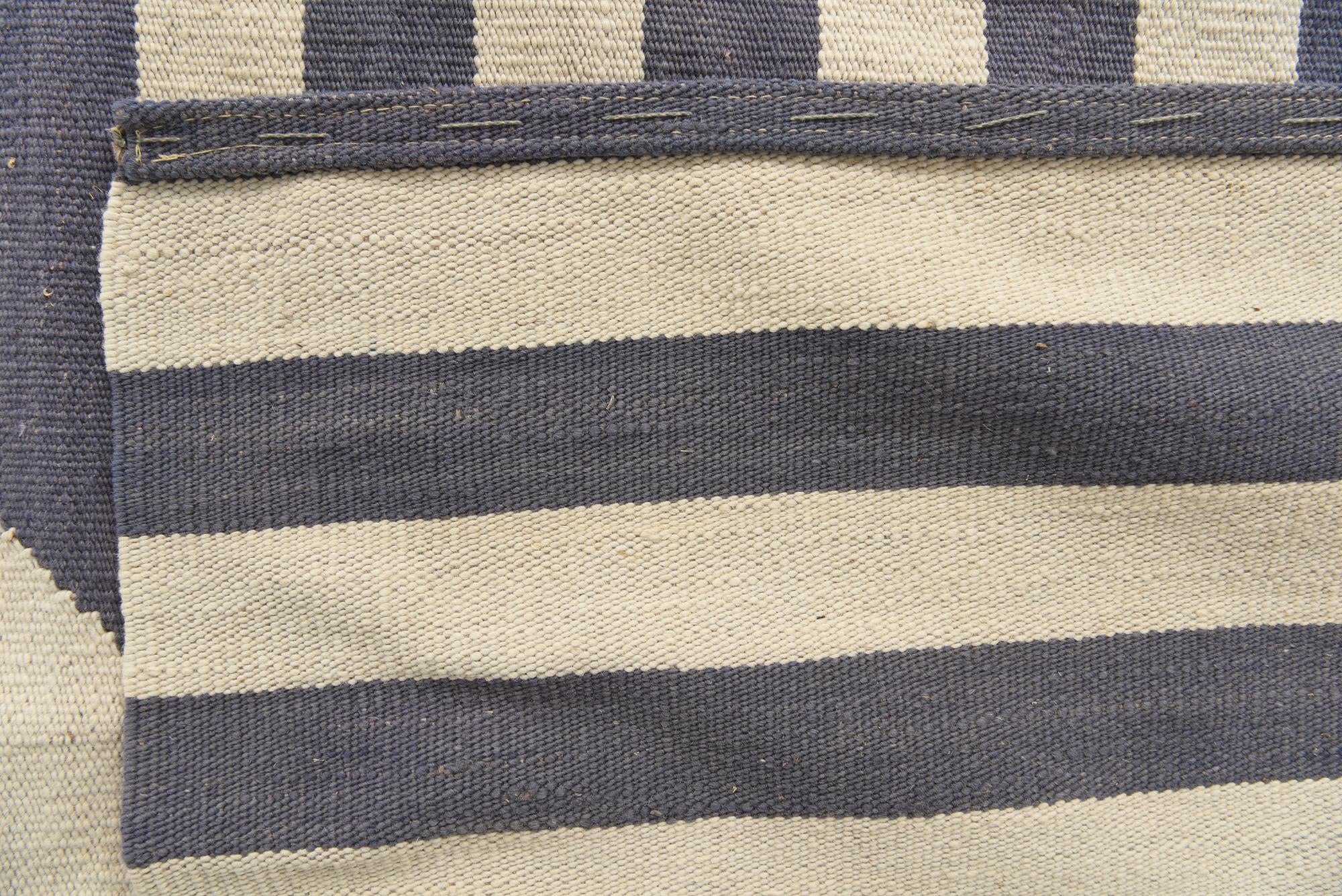 8' 3 x 9' 8 Hand Woven Kilim Modern Wool Rug