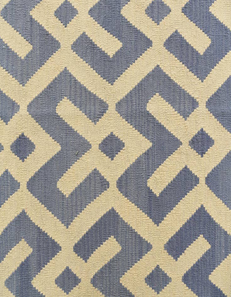 Detail image of 7' 2 x 9' 5  Hand Woven Kilim Modern Wool Rug
