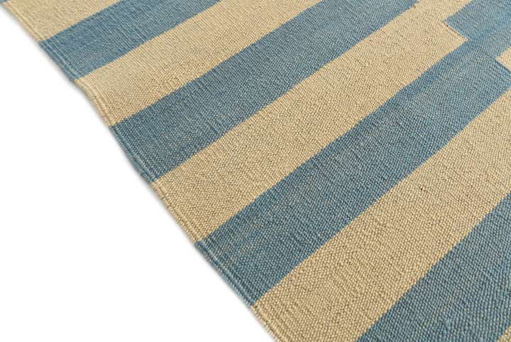 6' 7 x 9' 8 Hand Woven Kilim Modern Wool Rug